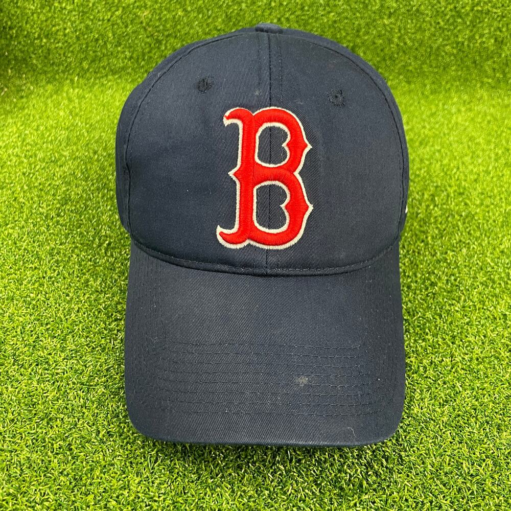 Vintage Boston Red Sox MLB Baseball Navy Adjustable Baseball Cap Hat Adult